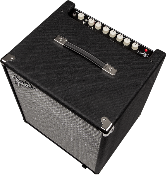 Fender Rumble 100 (V3), 120V, Bass Amp Black/Silver