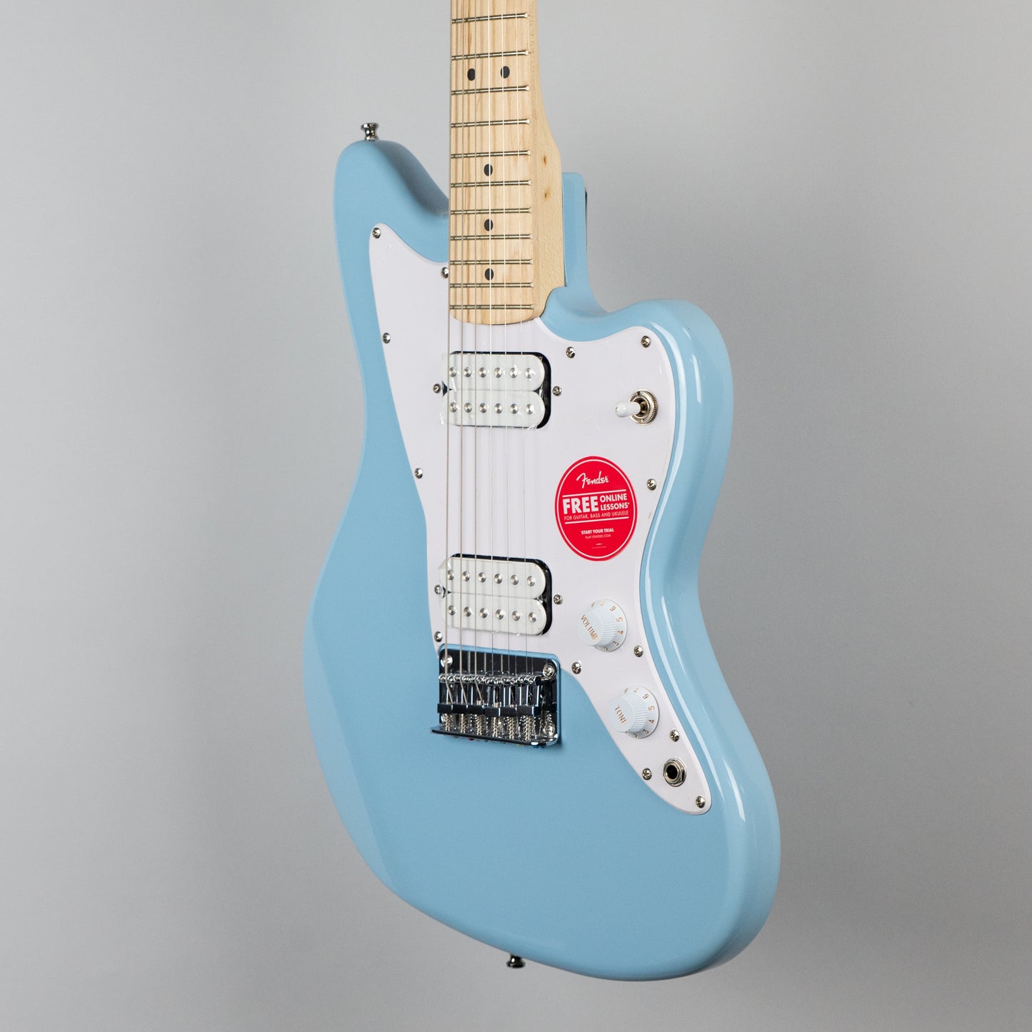 Squier Mini Jazzmaster HH in Daphne Blue