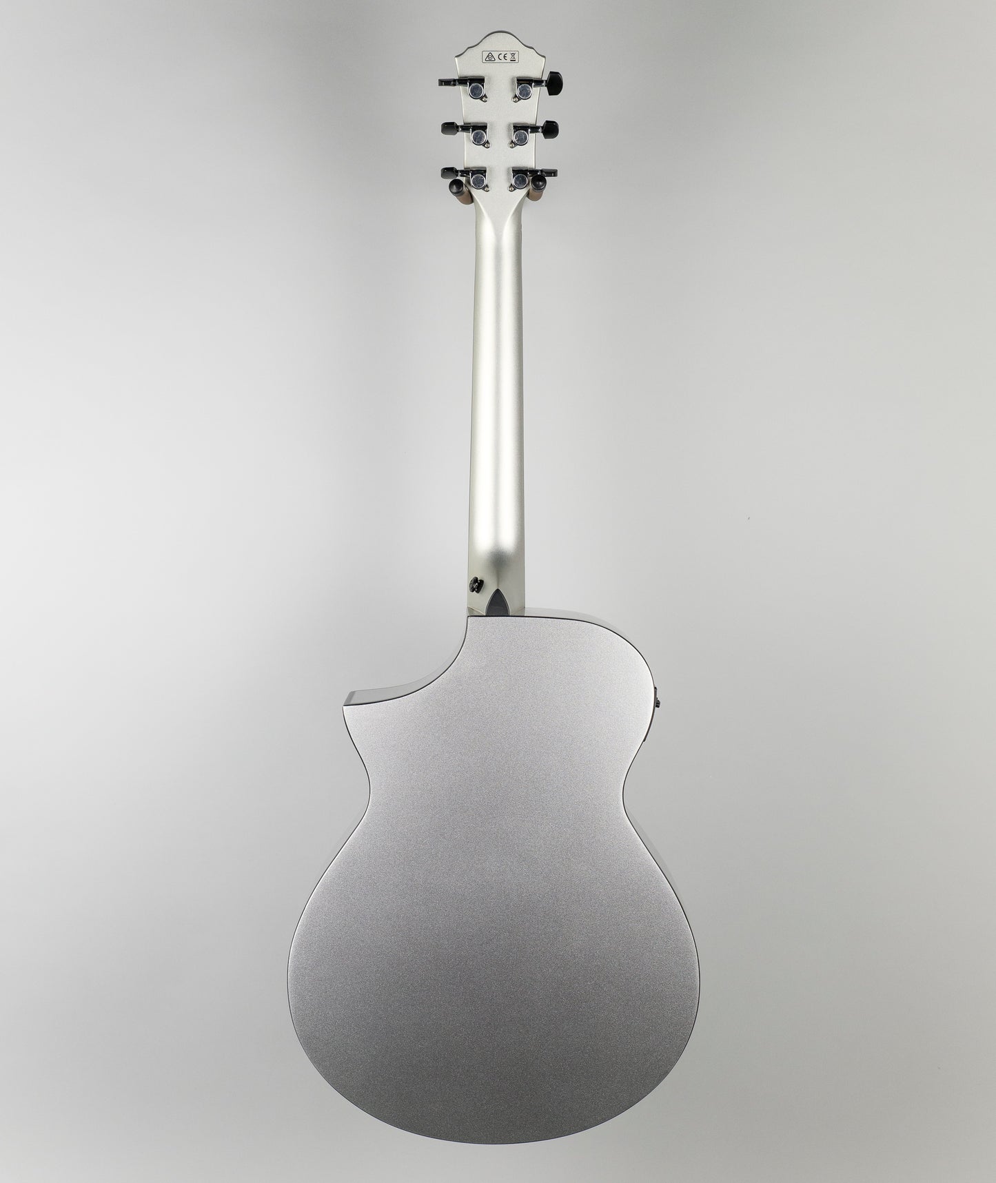Ibanez AEWC10-SM Acoustic Guitar in Silver Metallic High Gloss