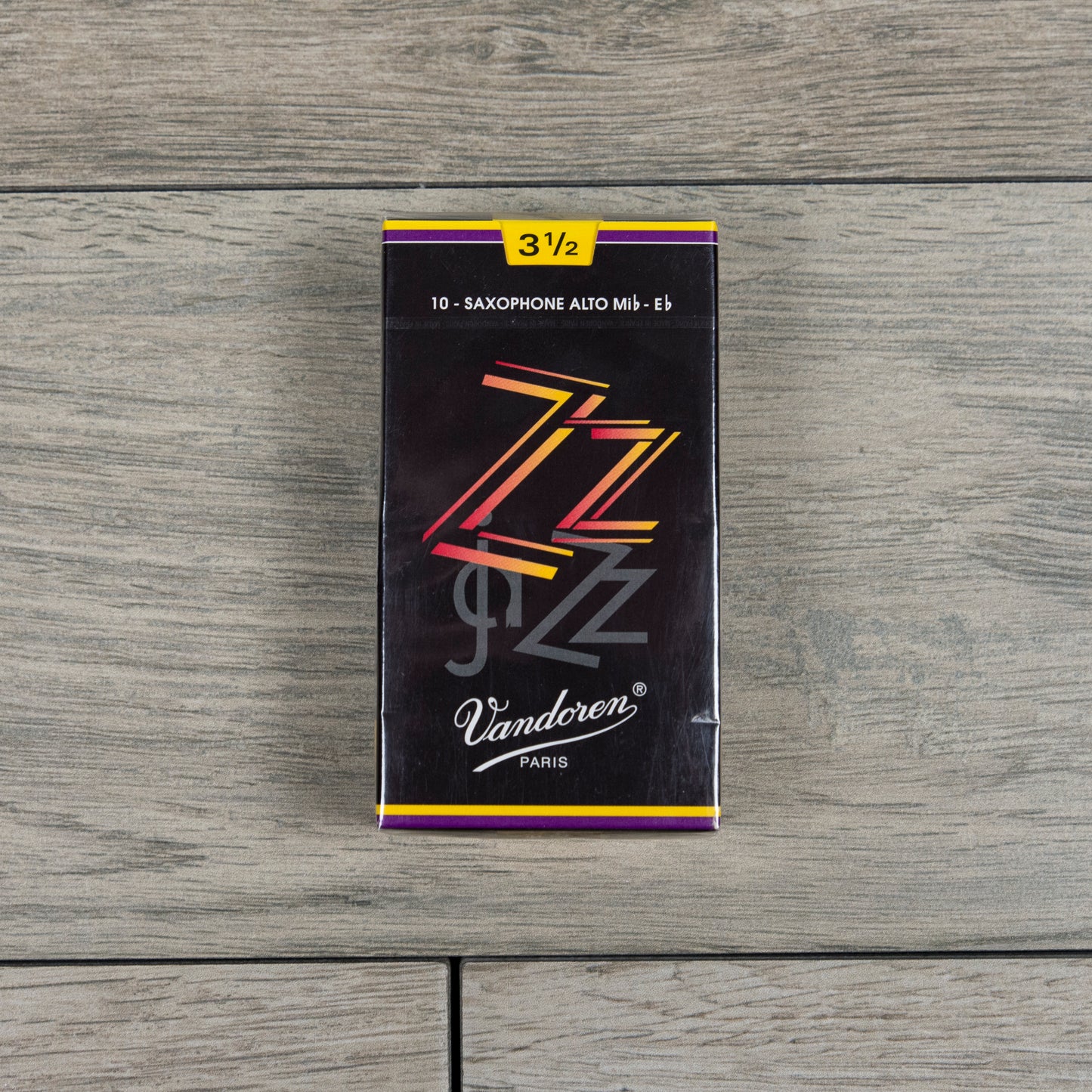 Vandoren ZZ Alto Sax Reeds Strength 3.5 (Box of 10)