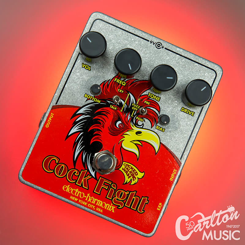 Electro-Harmonix Cock Fight Talking Wah / Fuzz Pedal