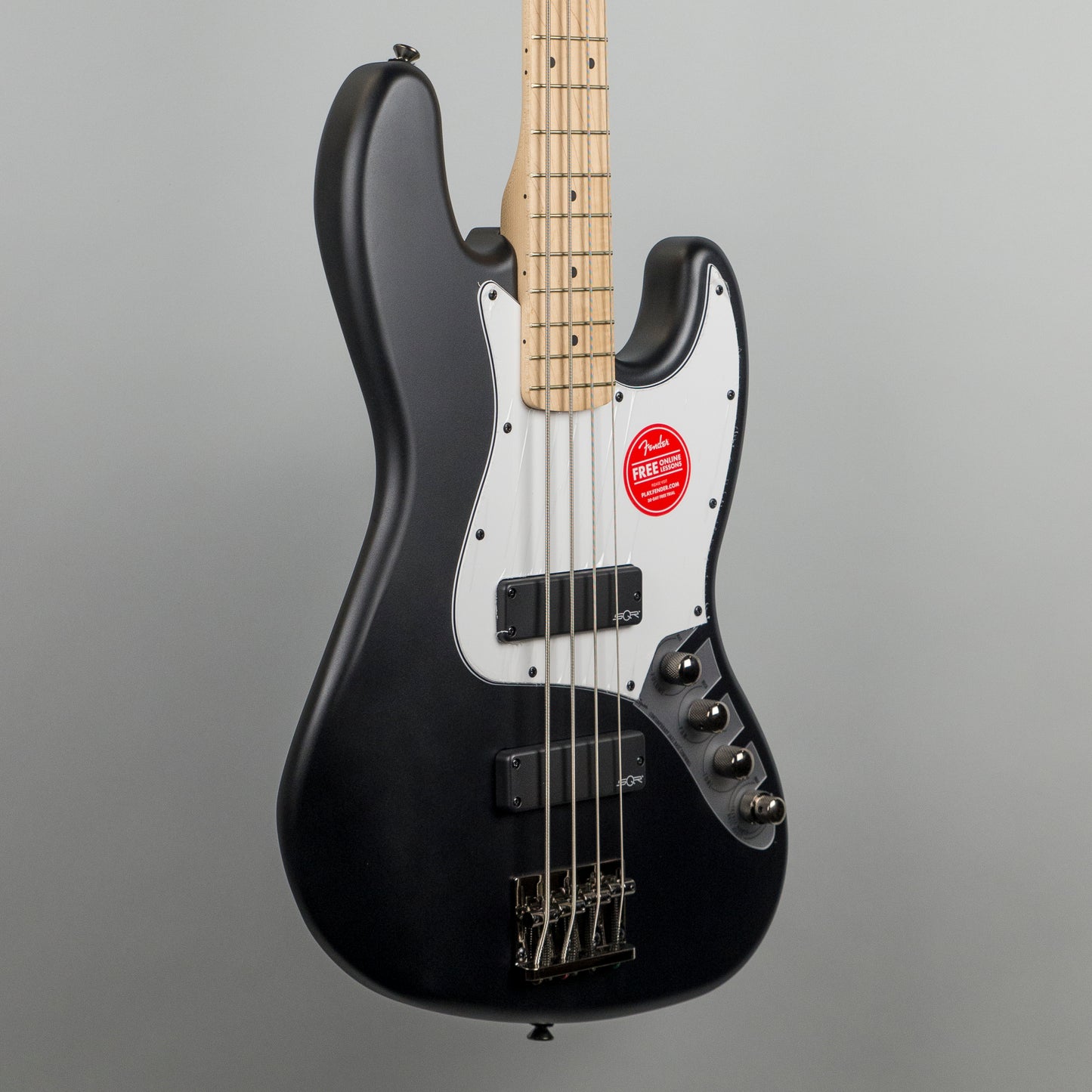 Squier Contemporary Active Jazz Bass HH in Flat Black