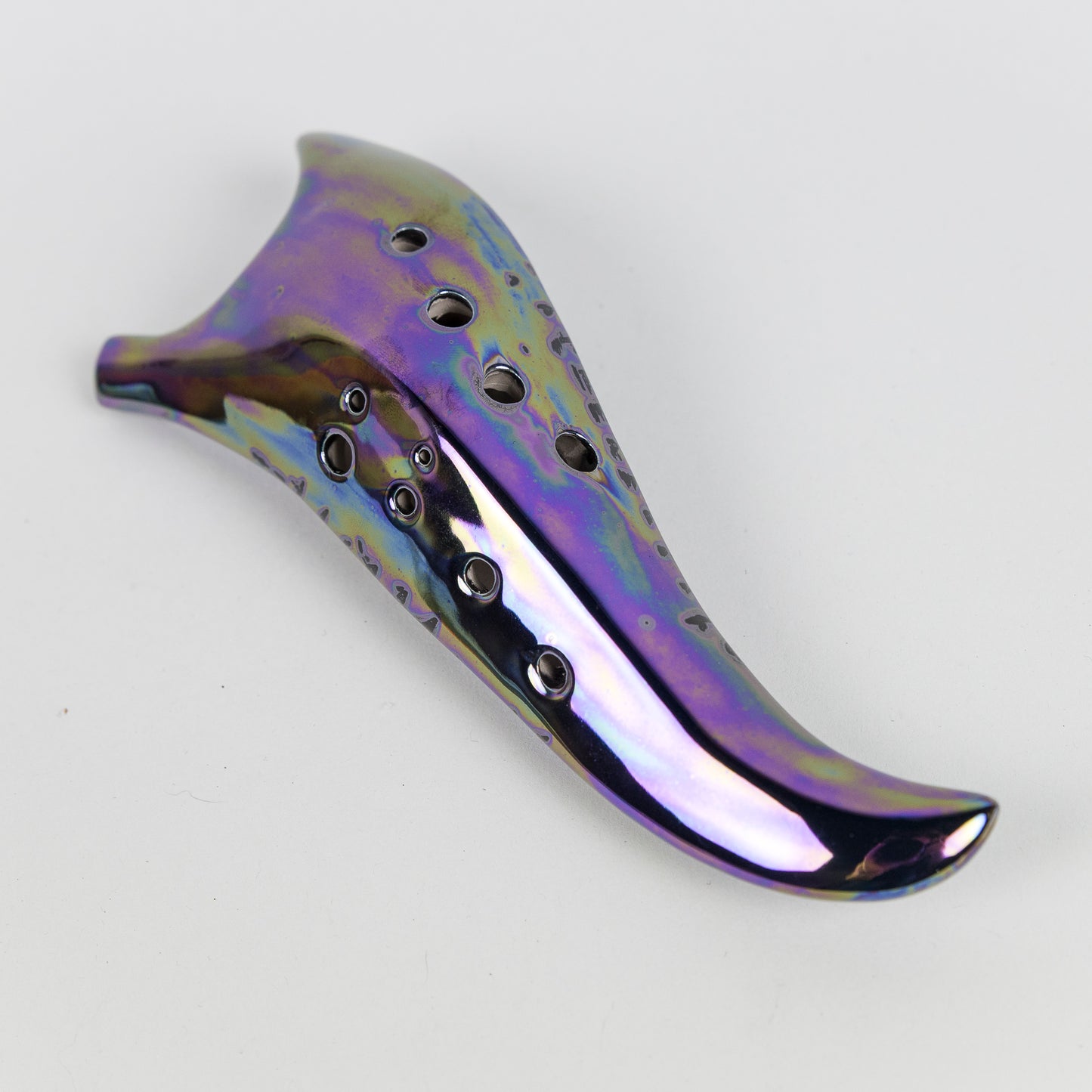 Songbird DragonTooth 12-Hole Alto C Ocarina in Metallic Lustre