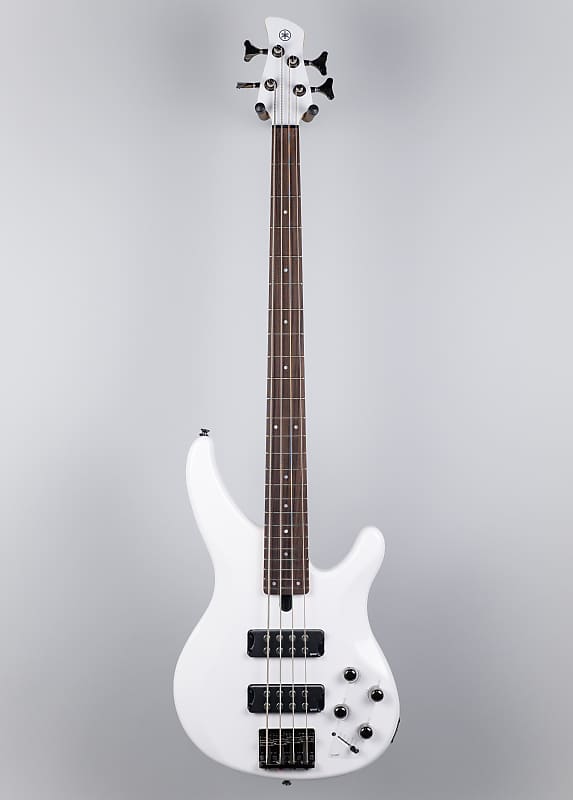 Yamaha TRBX304 4-String Bass Guitar in White