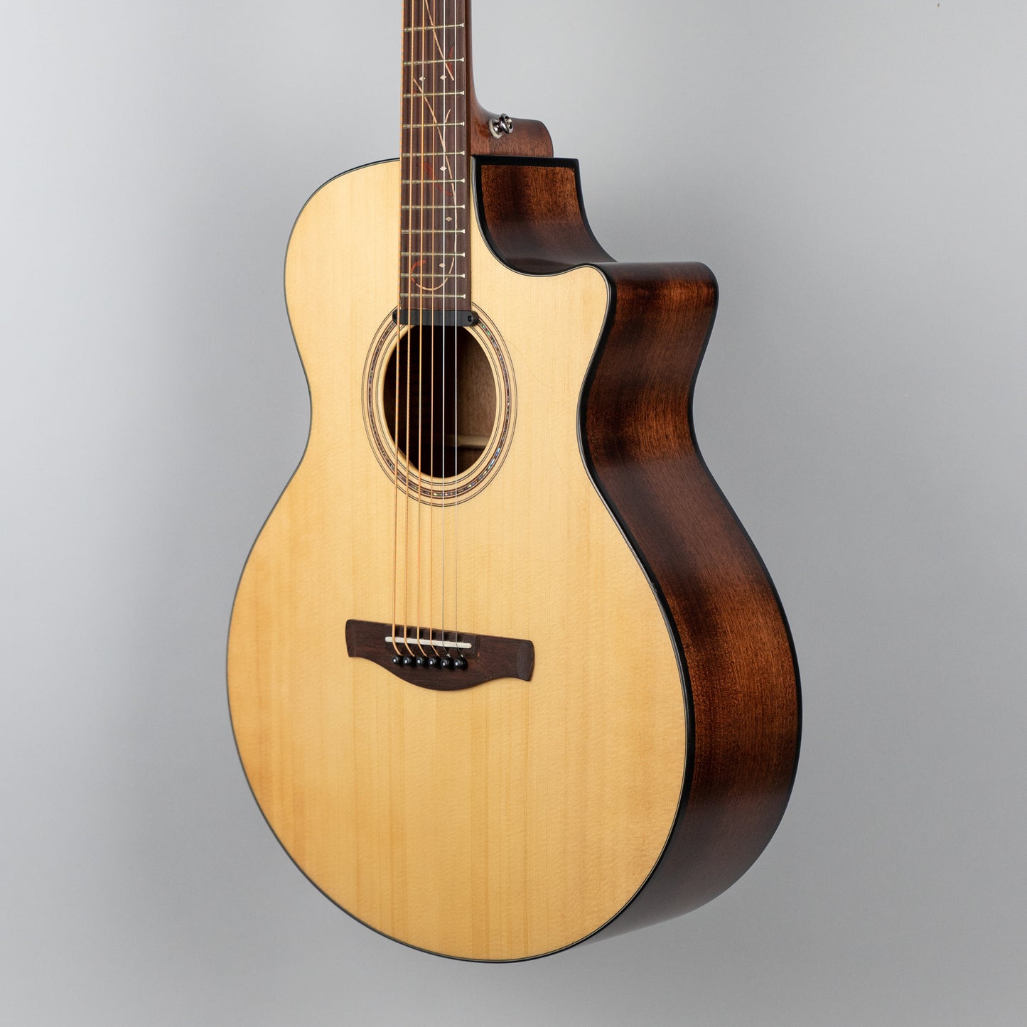 Ibanez AE275BT-LGS Baritone Acoustic/Electric Guitar in Natural Low Gloss