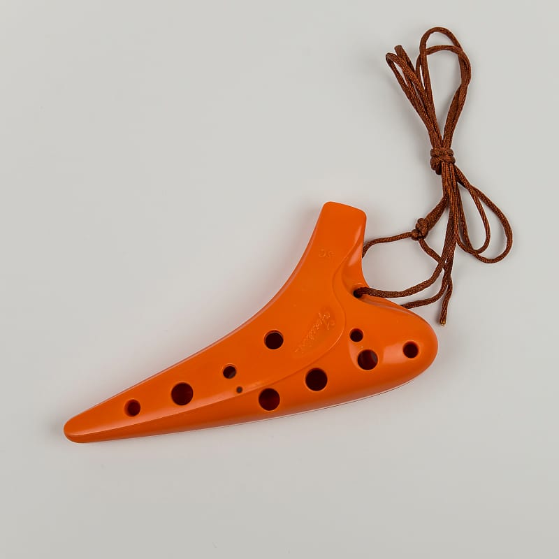 Songbird / Focalink Brio Plastic 12-Hole Soprano C Ocarina in Orange