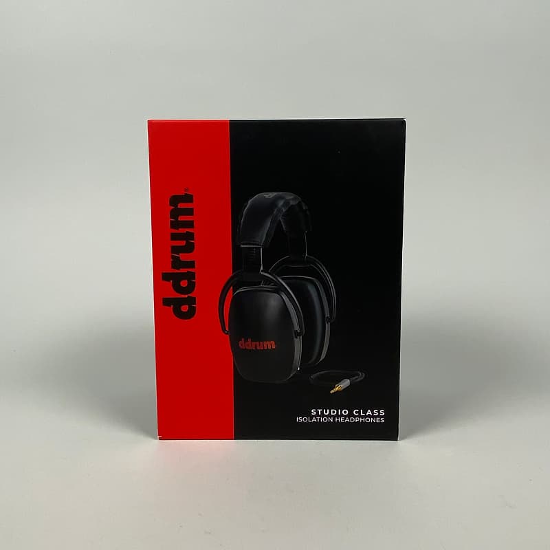 ddrum Studio Class Isolation Headphones, Black