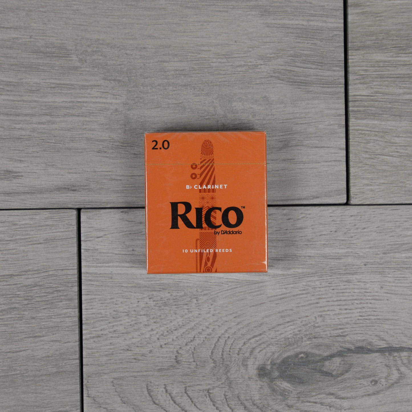Rico by D'Addario Bb Clarinet Reeds, Strength 2 (Box of 10)