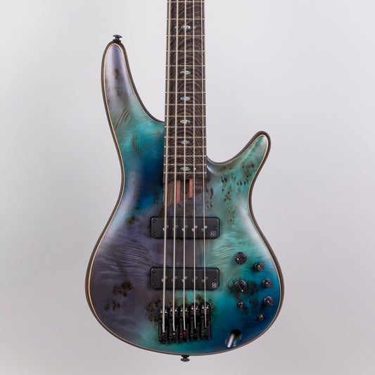Ibanez SR1605B-TSF 5-String Bass Guitar in Tropical Seafloor Flat