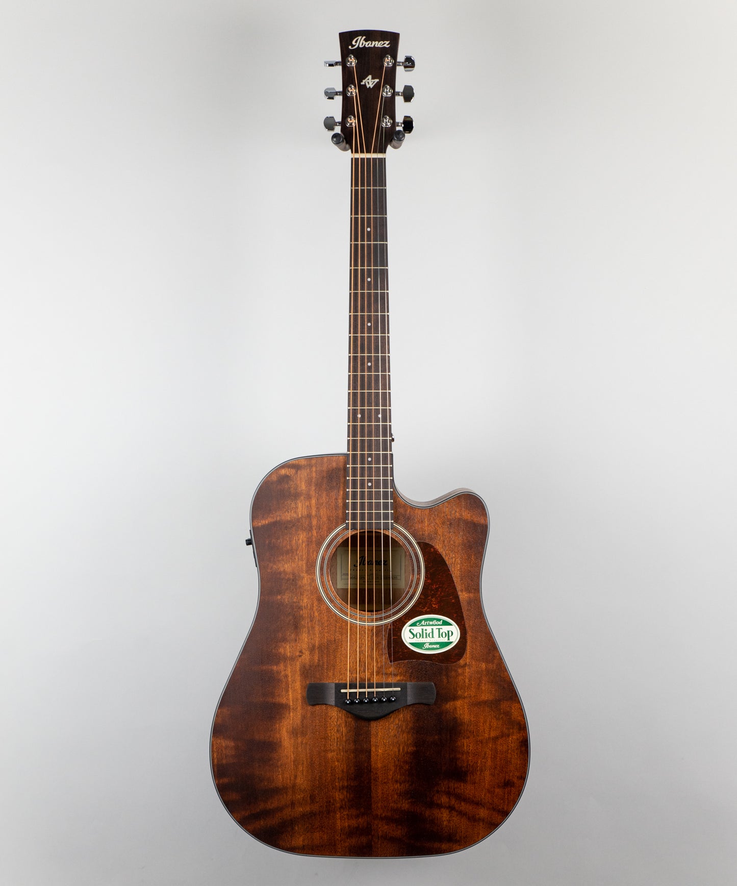 Ibanez AW54CE-OPN Artwood Acoustic/Electric Guitar, Open Pore Natural