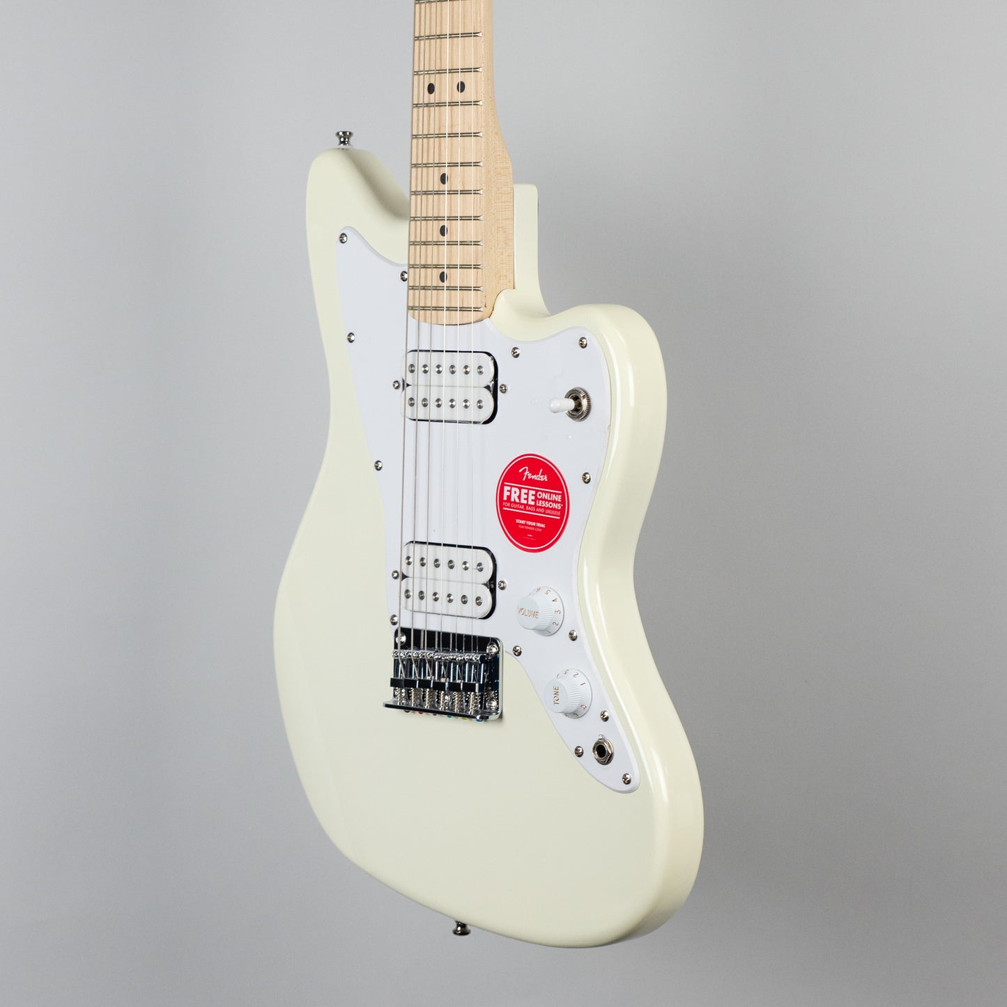Squier Mini Jazzmaster HH in Olympic White