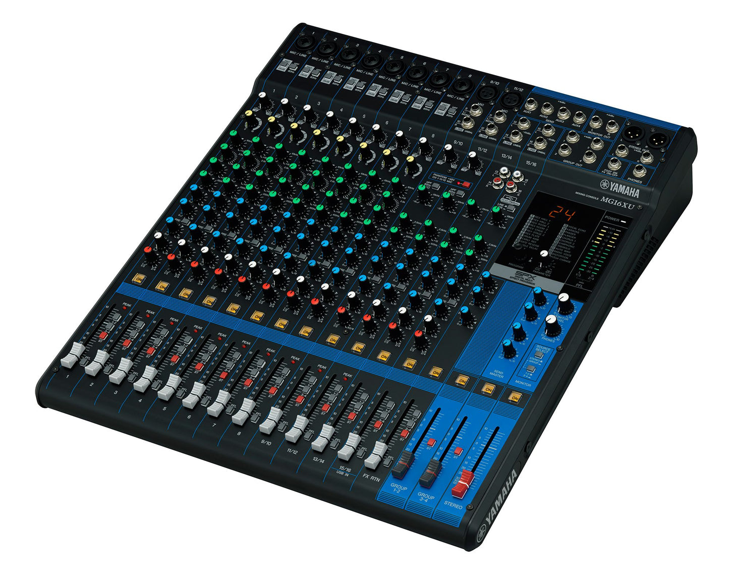 Yamaha MG16XU 16-Channel Mixing Console: W/Effects