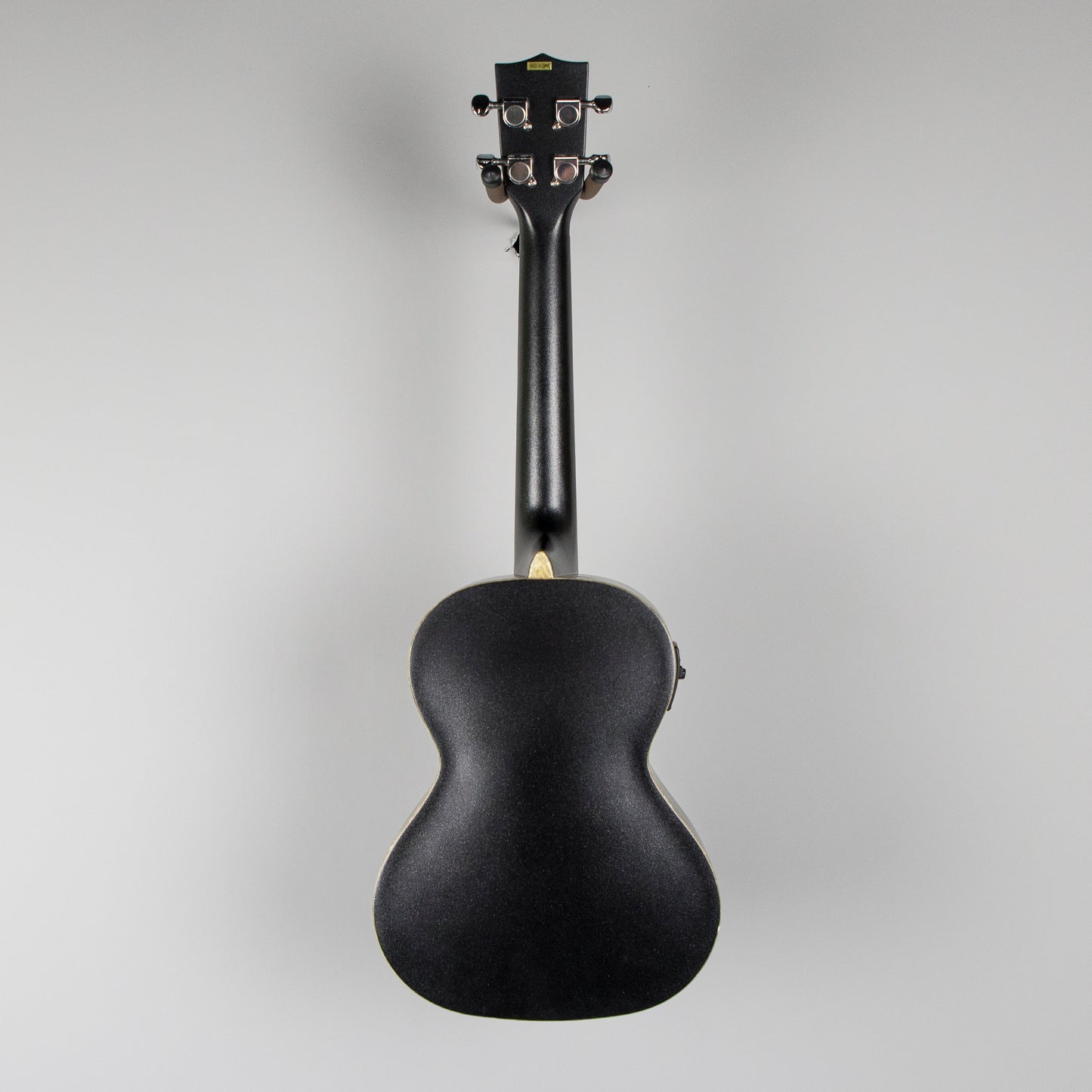 Kala KA-JTE/MTB Archtop Tenor Ukulele with EQ, Metallic Black