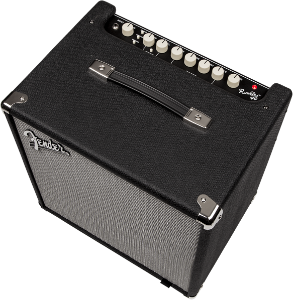 Fender Rumble 40 (V3), 120V, Bass Amp Black/Silver