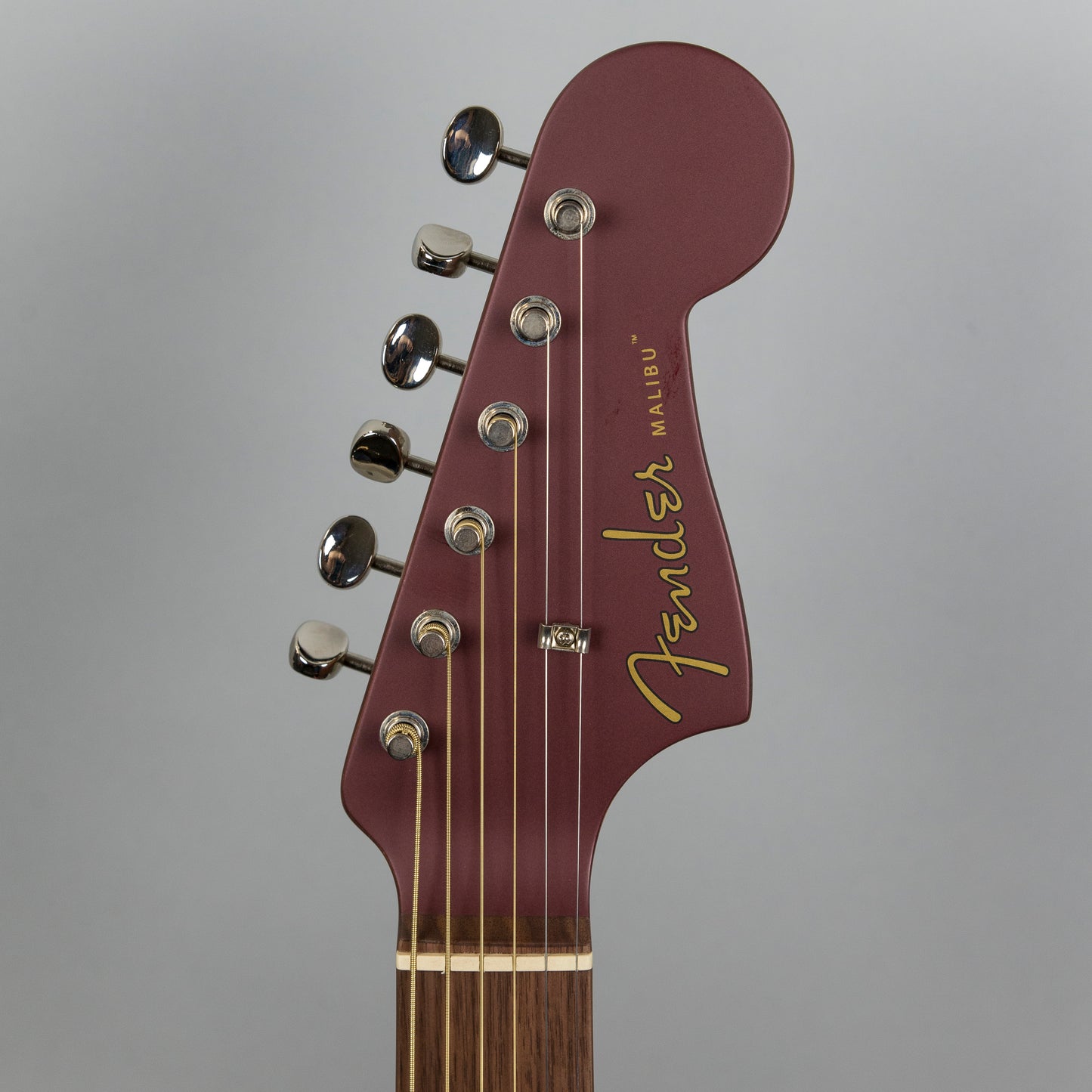 Fender Malibu Player Acoustic/Electric Guitar in Burgundy Satin