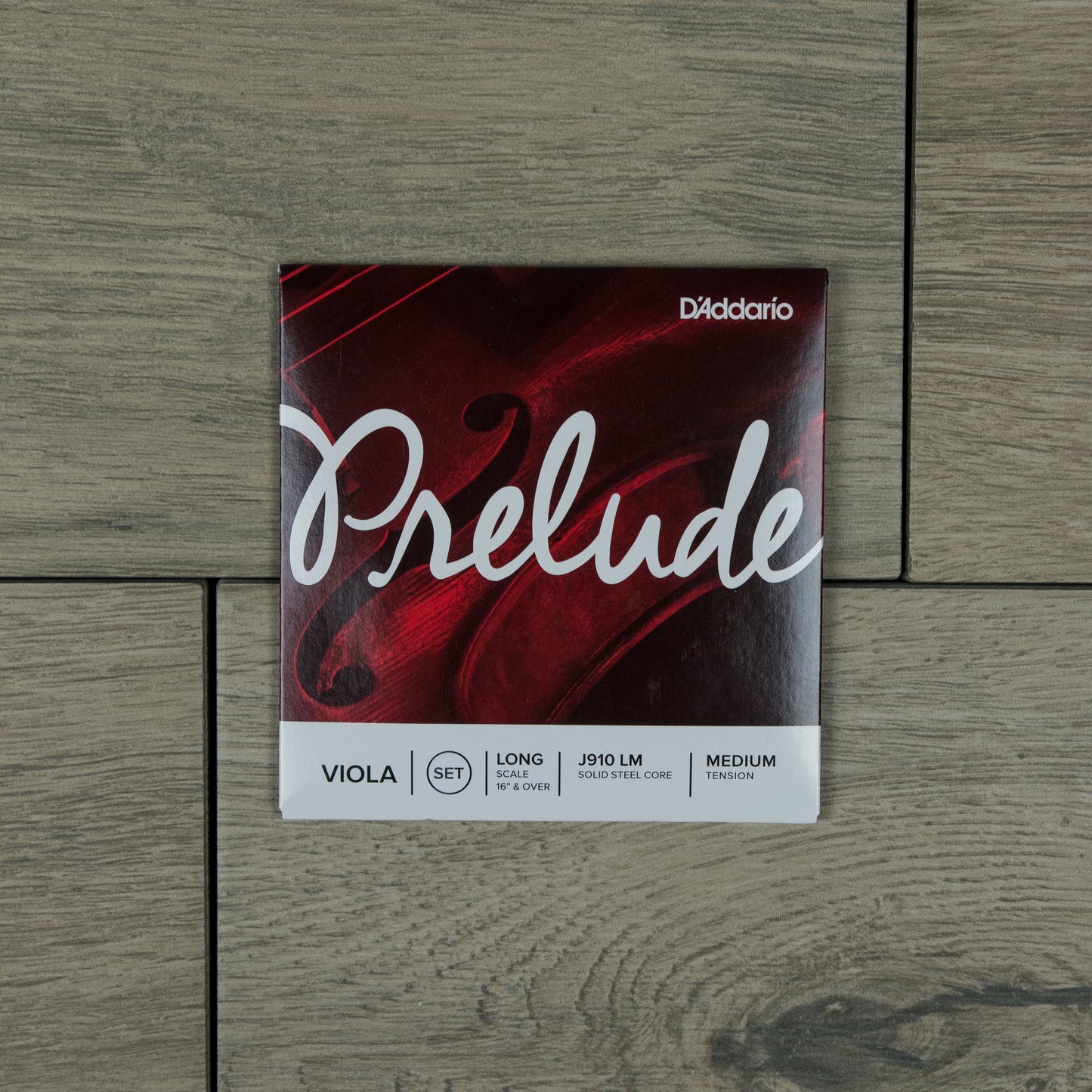 D'Addario J910 LM Prelude Viola Strings, Long Scale (16" and Over)