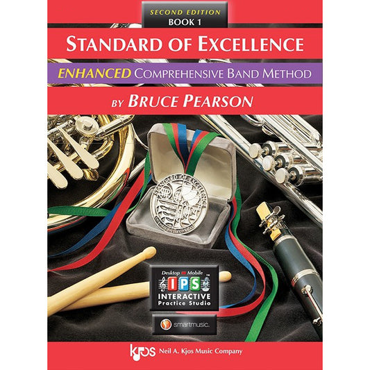 Standard of Excellence Enhanced 2nd Edition Drums & Mallet Percussion Book 1