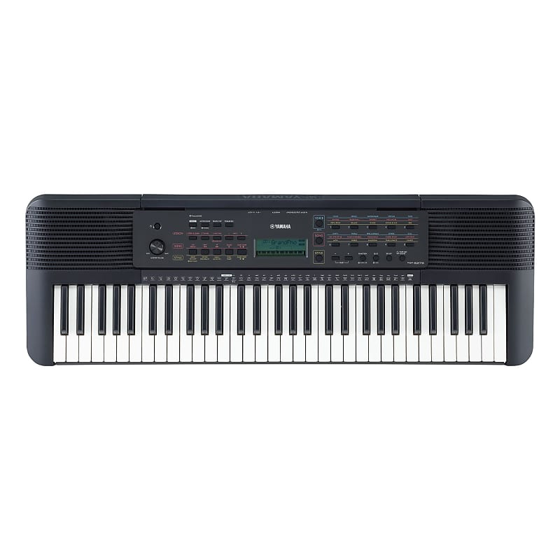 Yamaha PSRE273 Digital Keyboard, 61 Keys, in Black