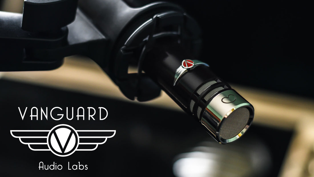 Vanguard Audio Labs Microphones Now in Stock!