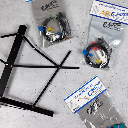 CMC Branded Care Kit & Music Stand Bundles