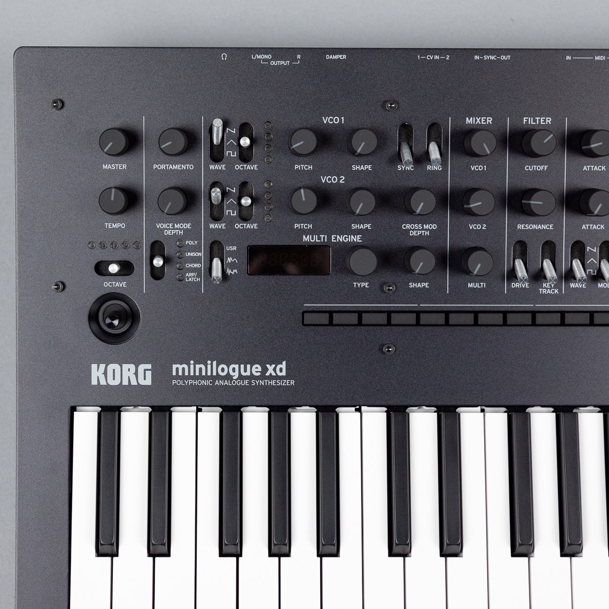 素晴らしい KORG Minilogue minilogue xd ハイブリッドシンセ(アナログ ...