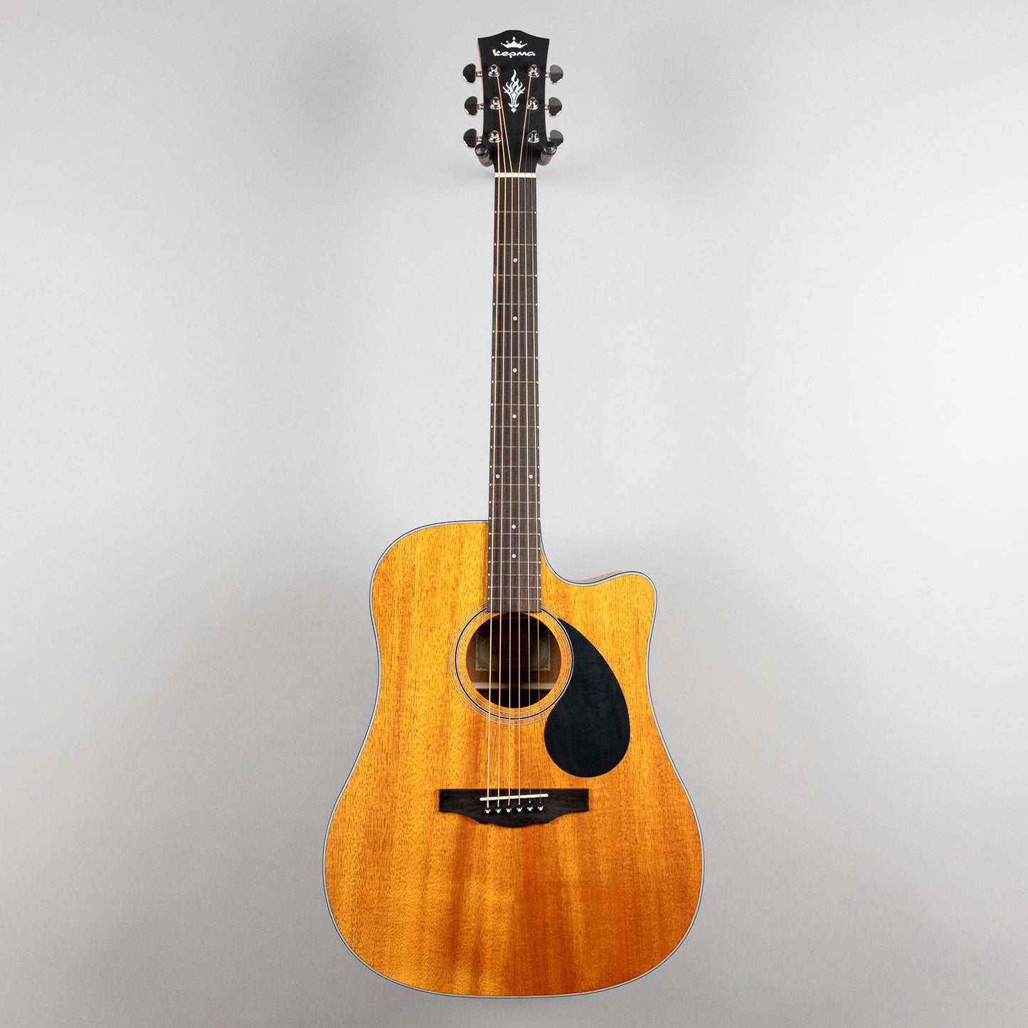 Kepma D3-130WN K3 Series Dreadnought Cutaway, Walnut Finish