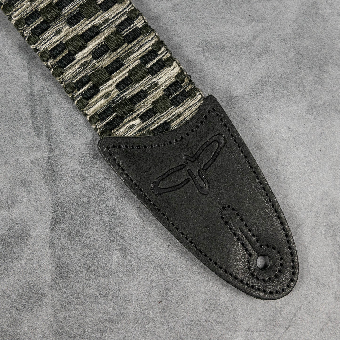 Paul Reed Smith 2" Black/Gray Woven Guitar Strap
