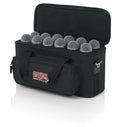 Gator GM-12B 12 Mic Padded Gig Bag W/Pockets