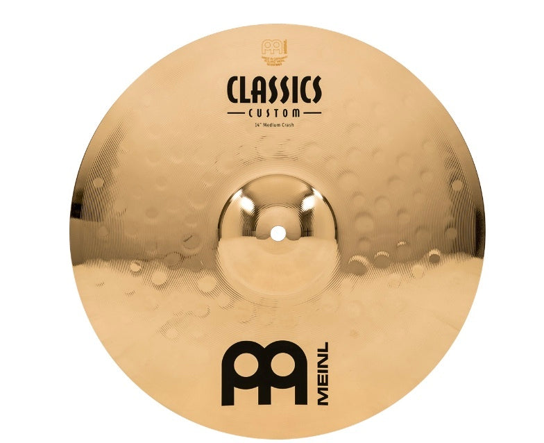 Meinl 14" Classics Custom Brilliant Medium Crash Cymbal