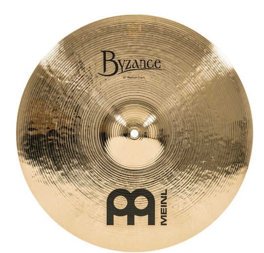 Meinl 16" Byzance Brilliant Med. Crash Cymbal