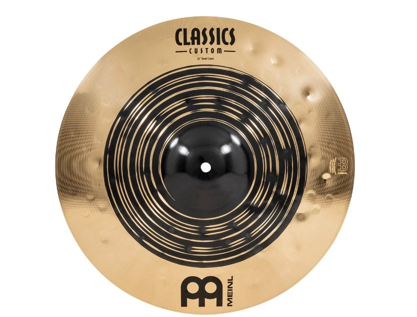 Meinl 16" Classics Custom Dual Crash Cymbal