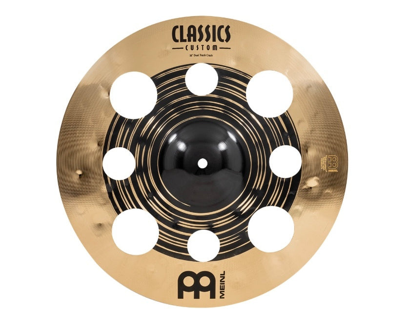 Meinl 16" Classics Custom Dual Trash Crash Cymbal
