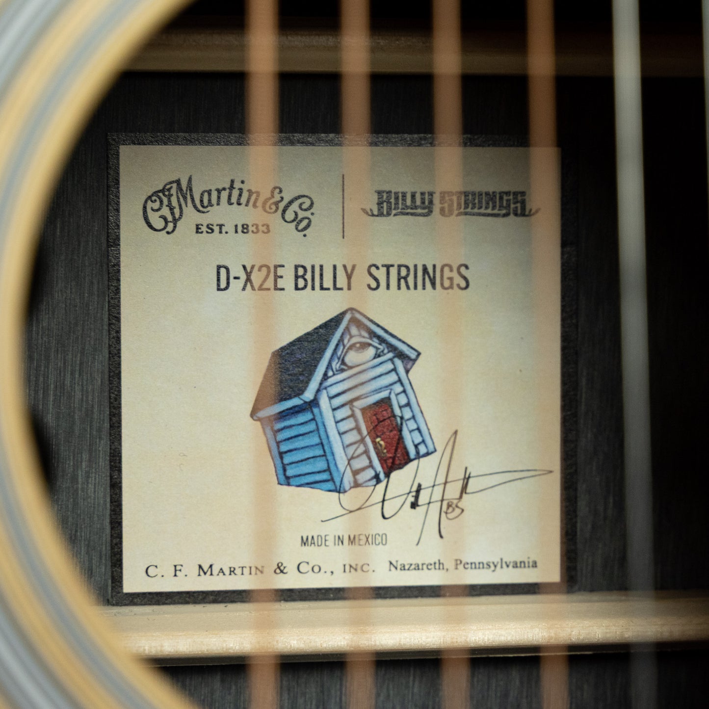 Martin D-X2E Billy Strings (#2213)