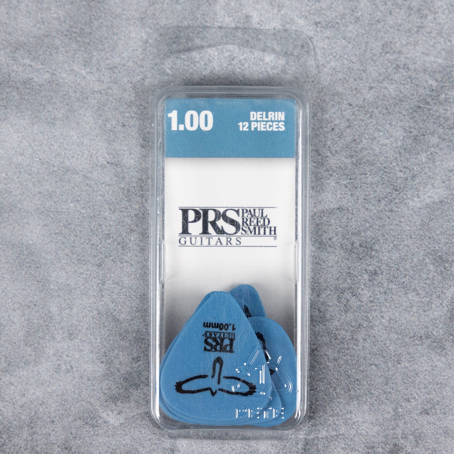 Paul Reed Smith Delrin Picks - Blue 1.00mm (12-Pack)