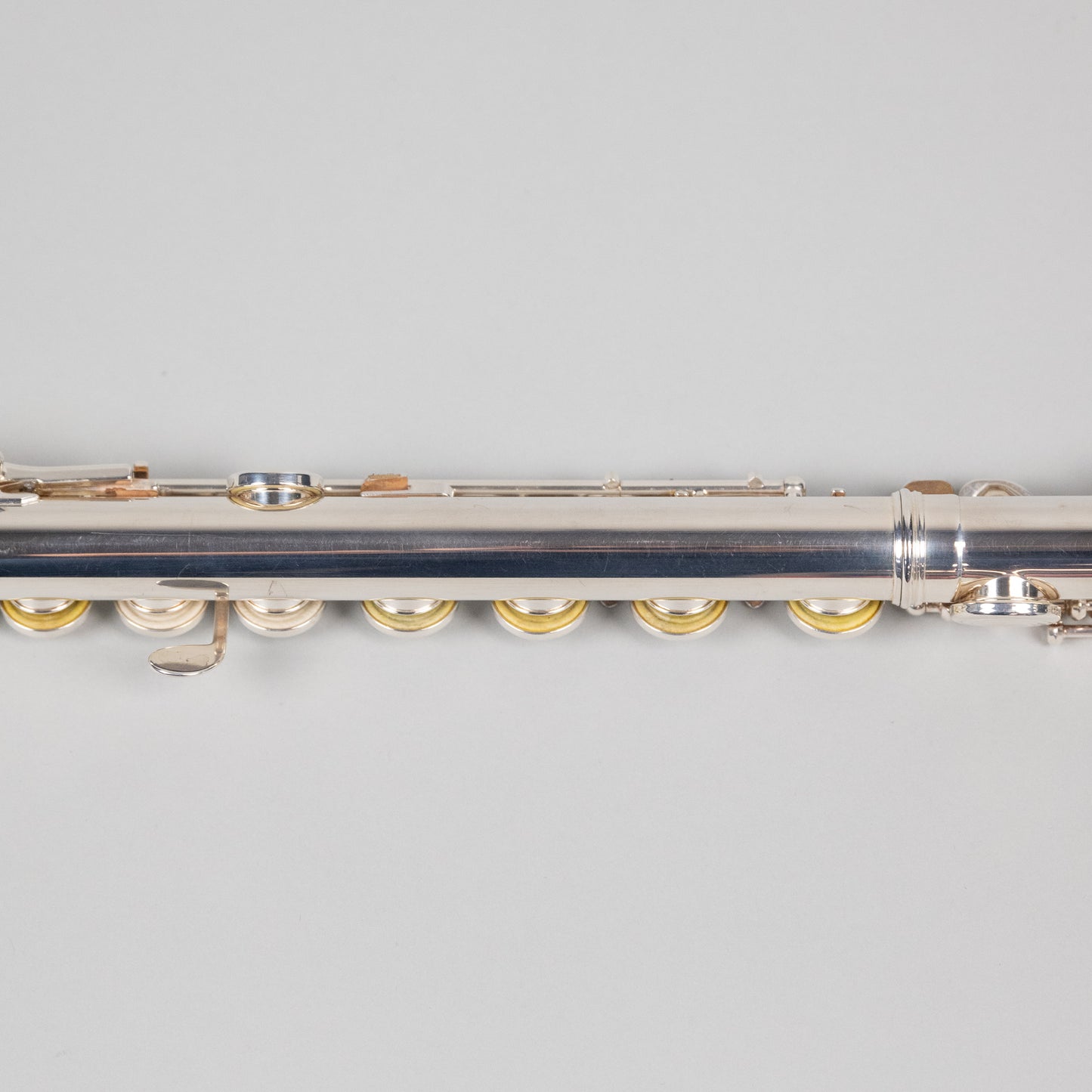 Used Gemeinhardt KG Special Solid Silver Open Hole Flute w/Gold Lip Plate