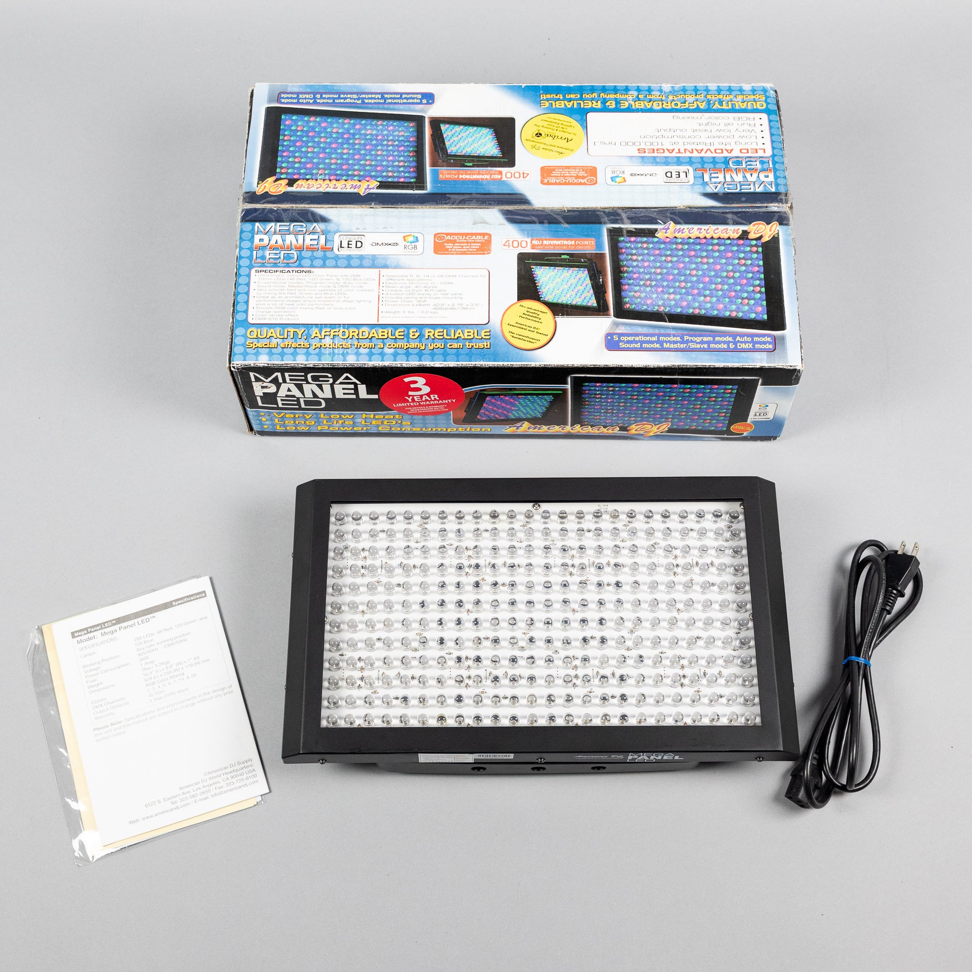 ADJ Mega Panel LED Light (Demo)