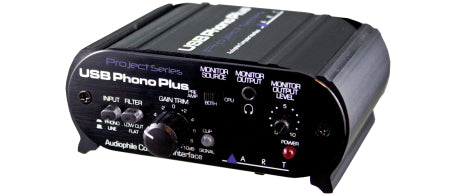 ART USB Phono Plus Phono Preamp & Audio Interface