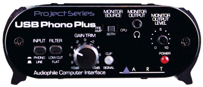ART USB Phono Plus Phono Preamp & Audio Interface