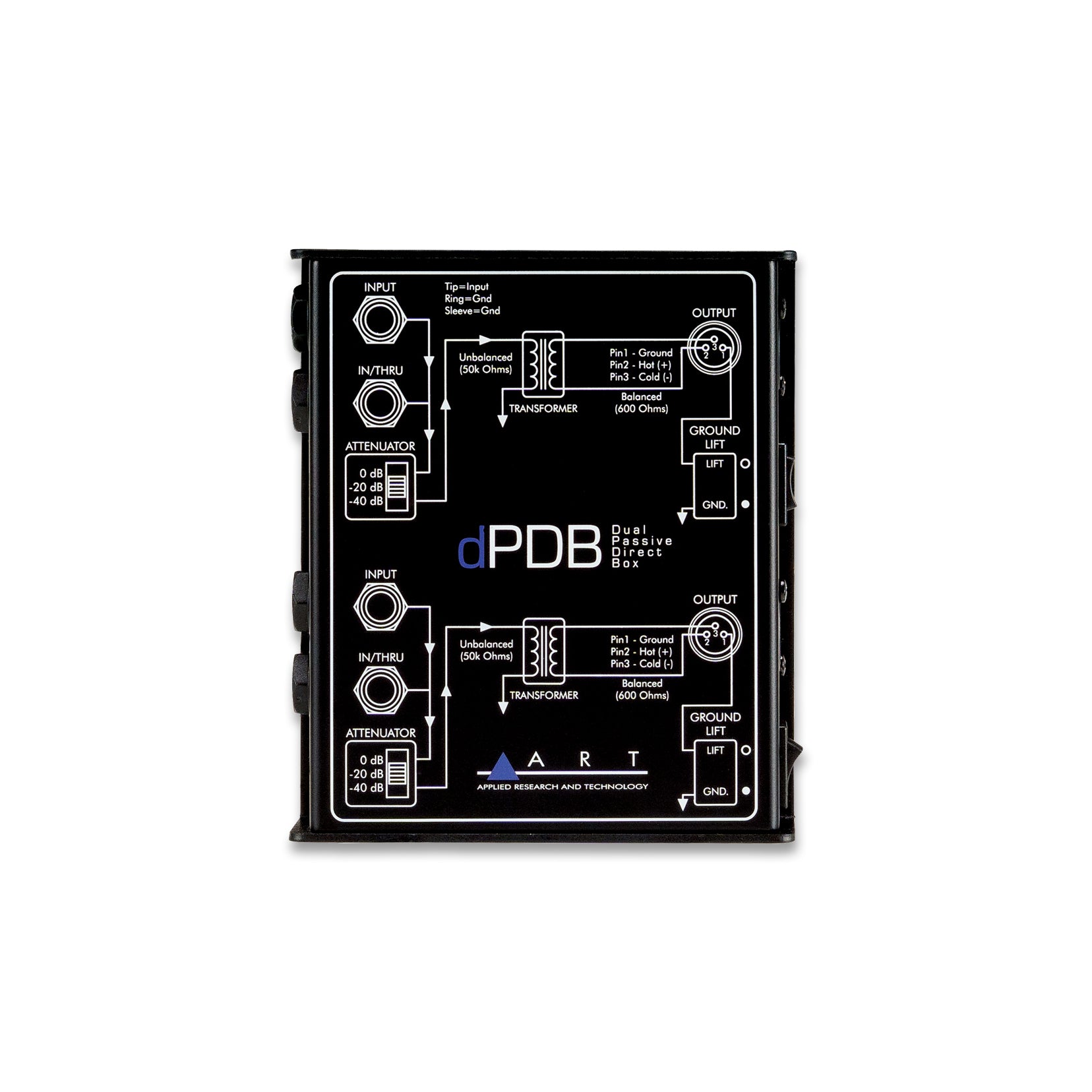 ART dPDB Dual Passive Direct Box