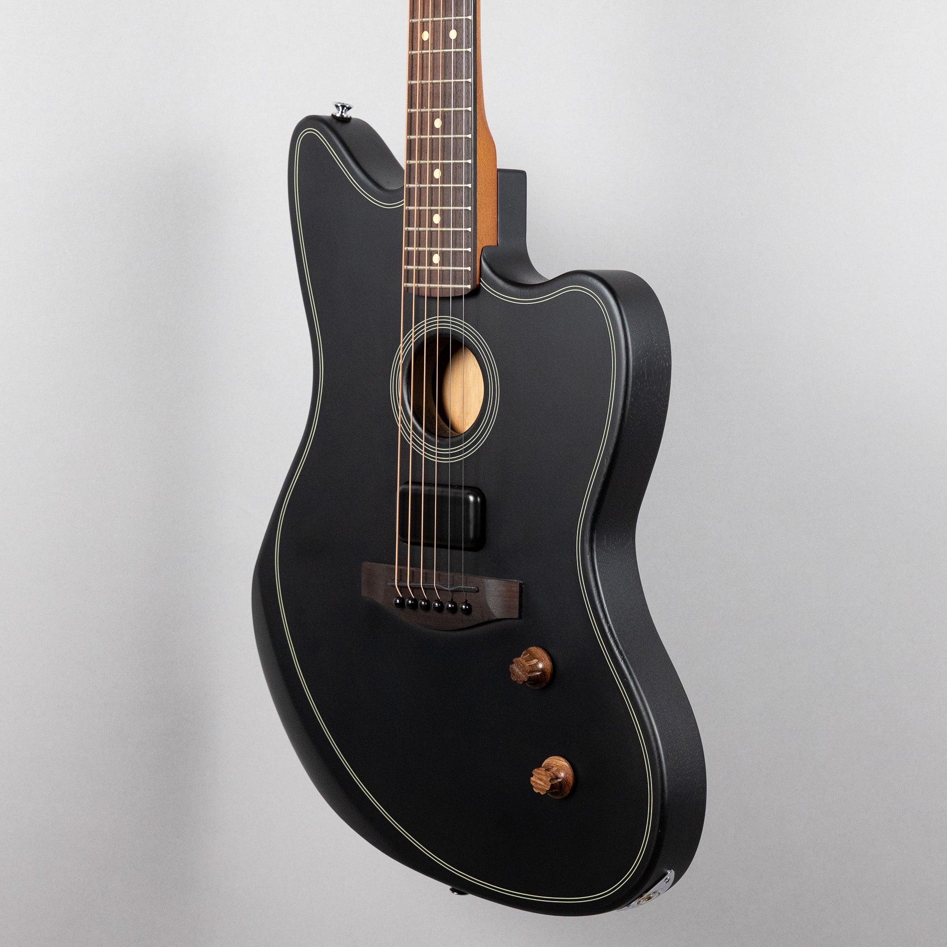 Fender Acoustasonic Standard Jazzmaster, Black