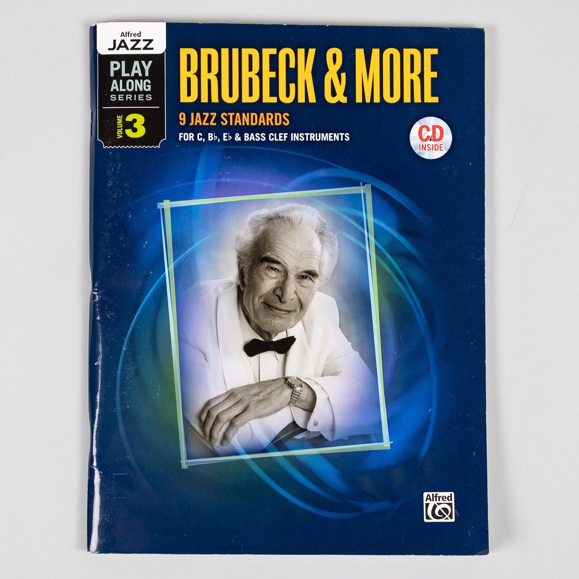 Alfred Jazz Play-Along Series, Vol. 3: Brubeck & More: C, B-flat, E-flat, & Bass Clef Instruments Book & CD (Used)