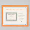 Alfred's Basic Piano Library: Diplomas for Books 1A-3: Piano 31 Full-Color Diplomas