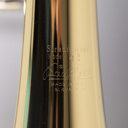 Bach 42BO Stradivarius Trombone with F-Attachment (B-Stock)
