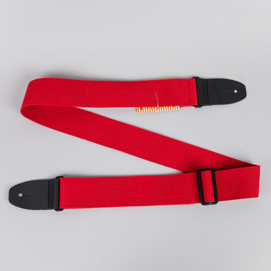 Basic Cotton 2" Strap in Red