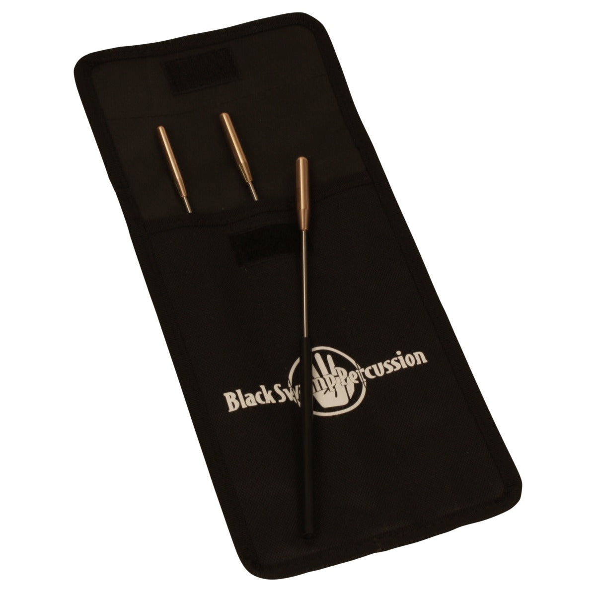 Black Swamp Spectrum Triangle Beater Set, Bronze, Set of 3 with Nylon Case