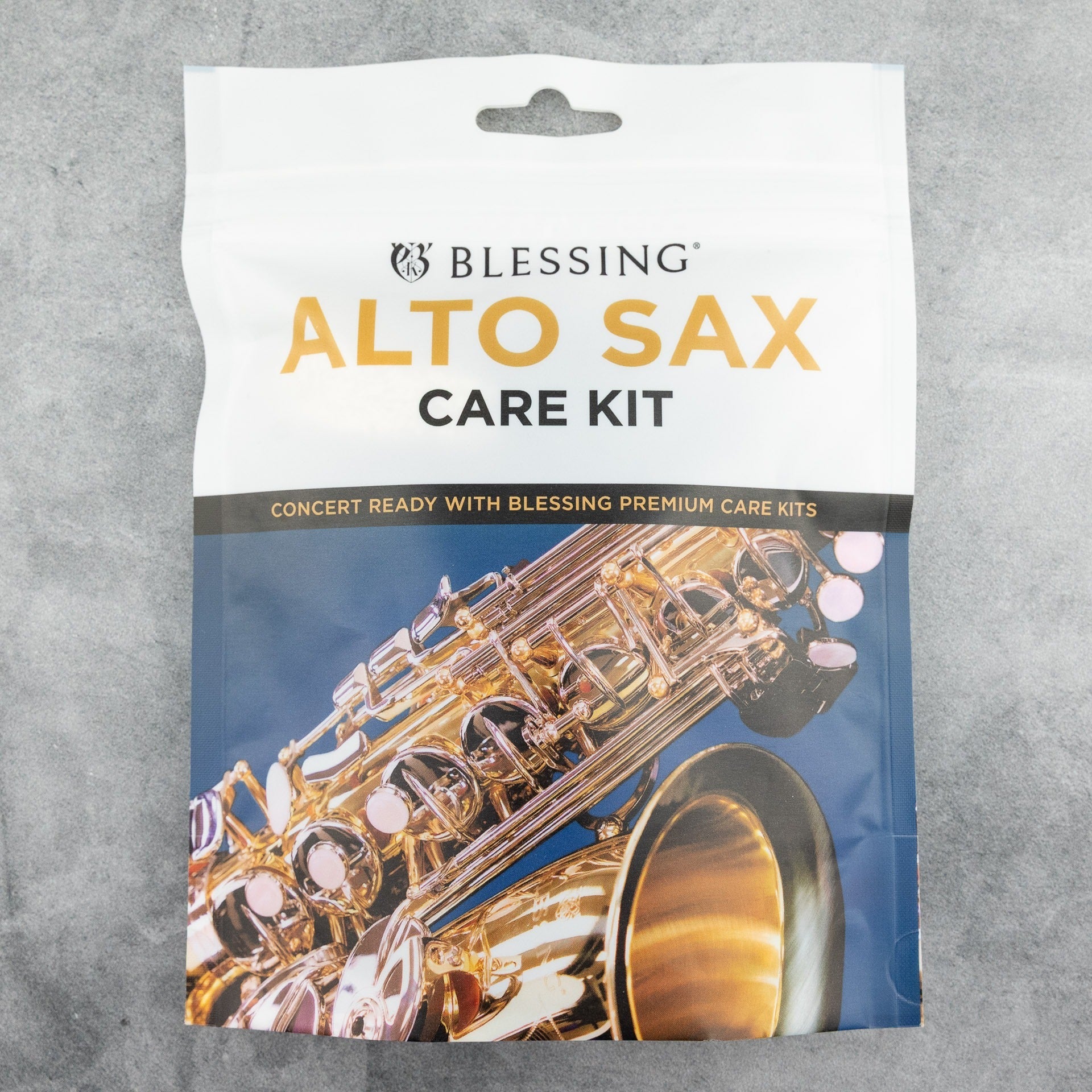 Blessing Alto Sax Care Kit / Folding Music Stand Bundle
