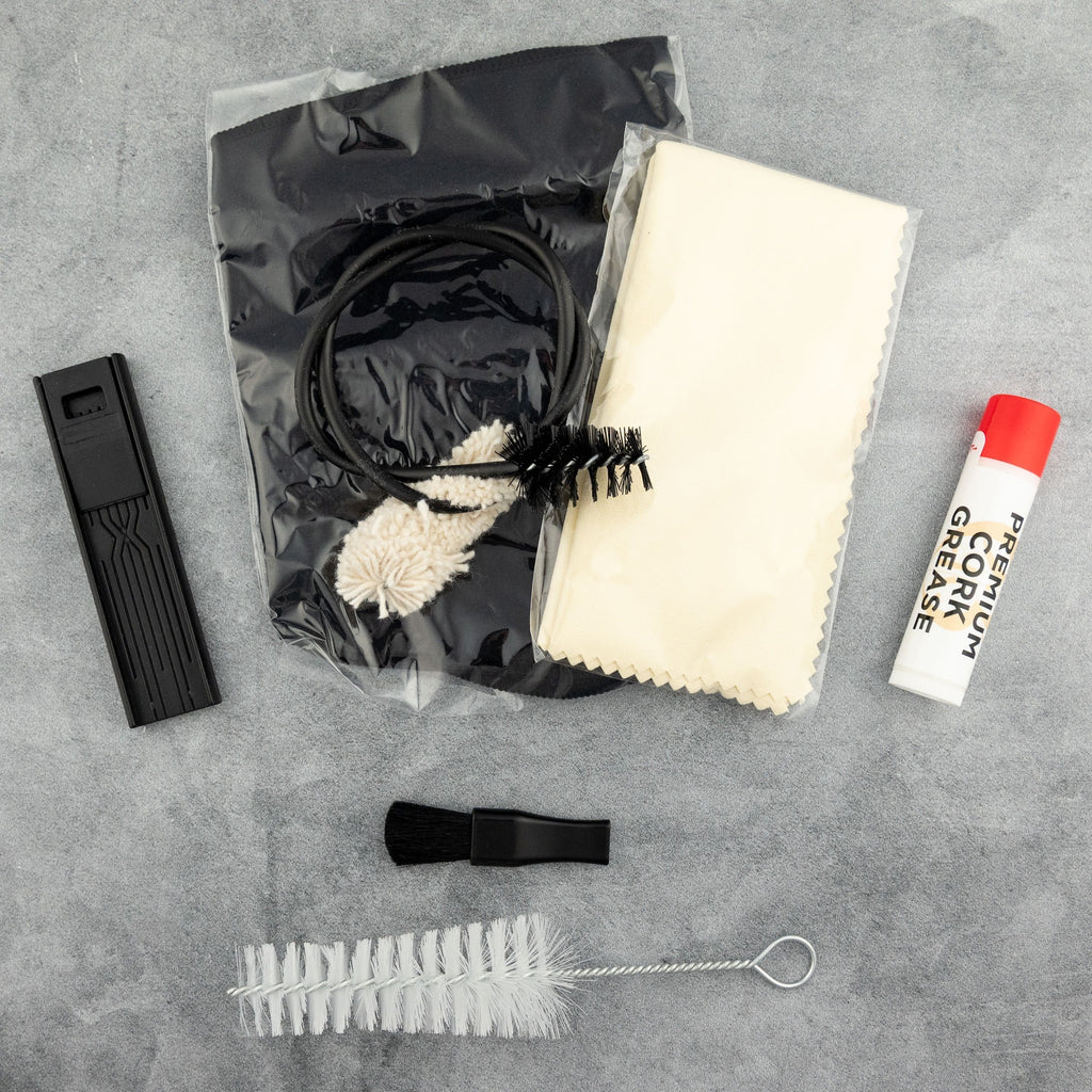 Blessing Alto Sax Care Kit / Folding Music Stand Bundle