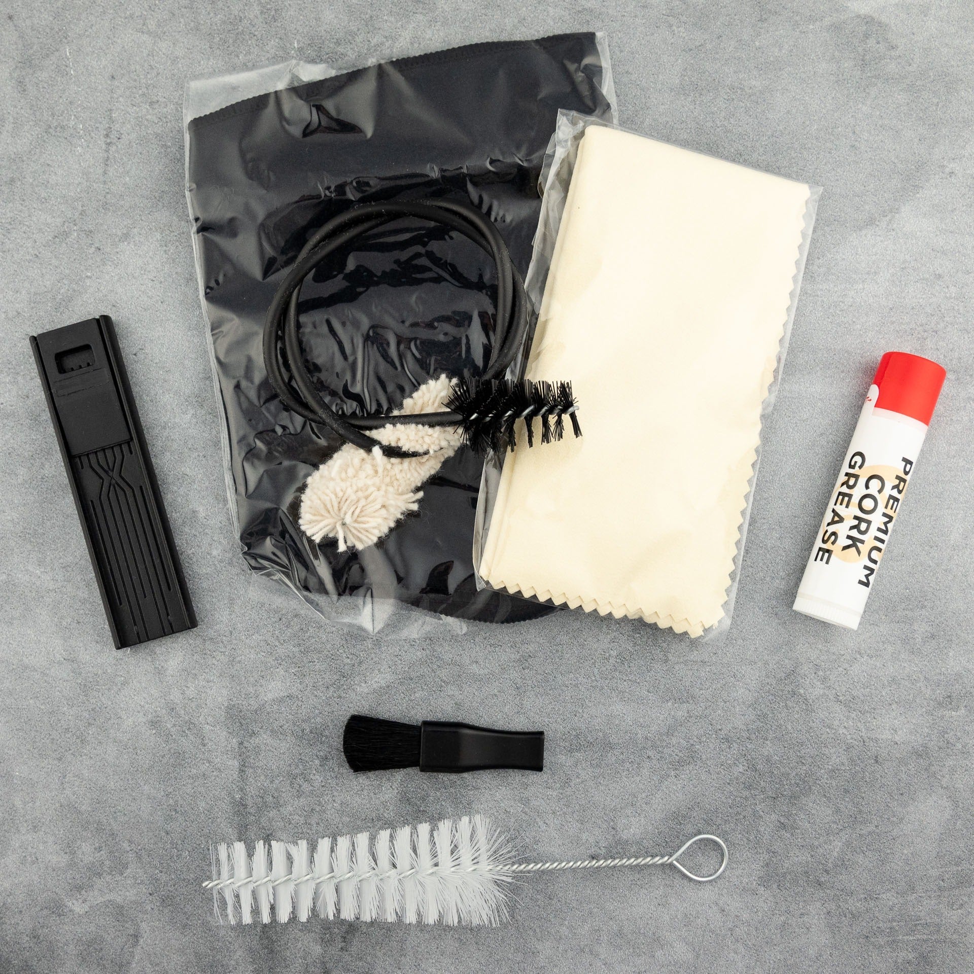 Blessing Alto Sax Care Kit / Folding Music Stand Bundle