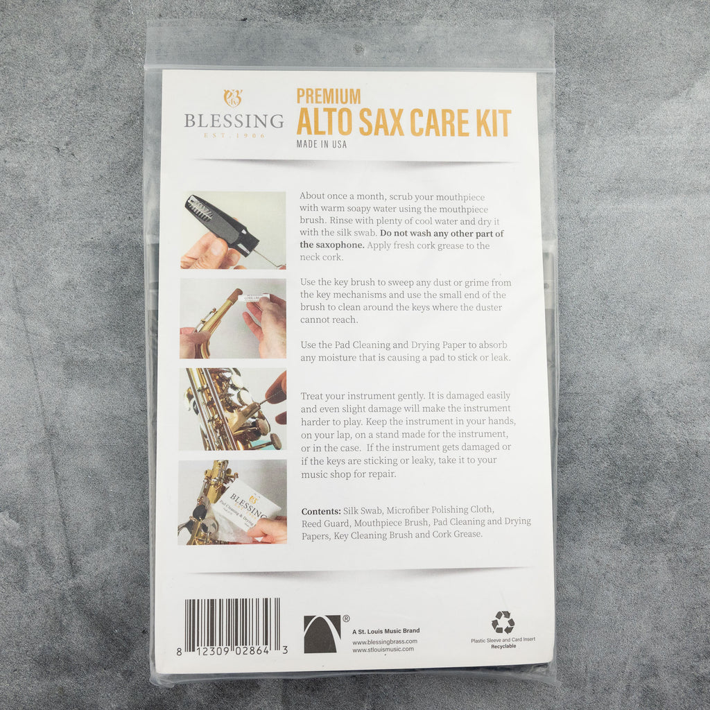 Blessing Alto Sax Premium Maintenance Kit
