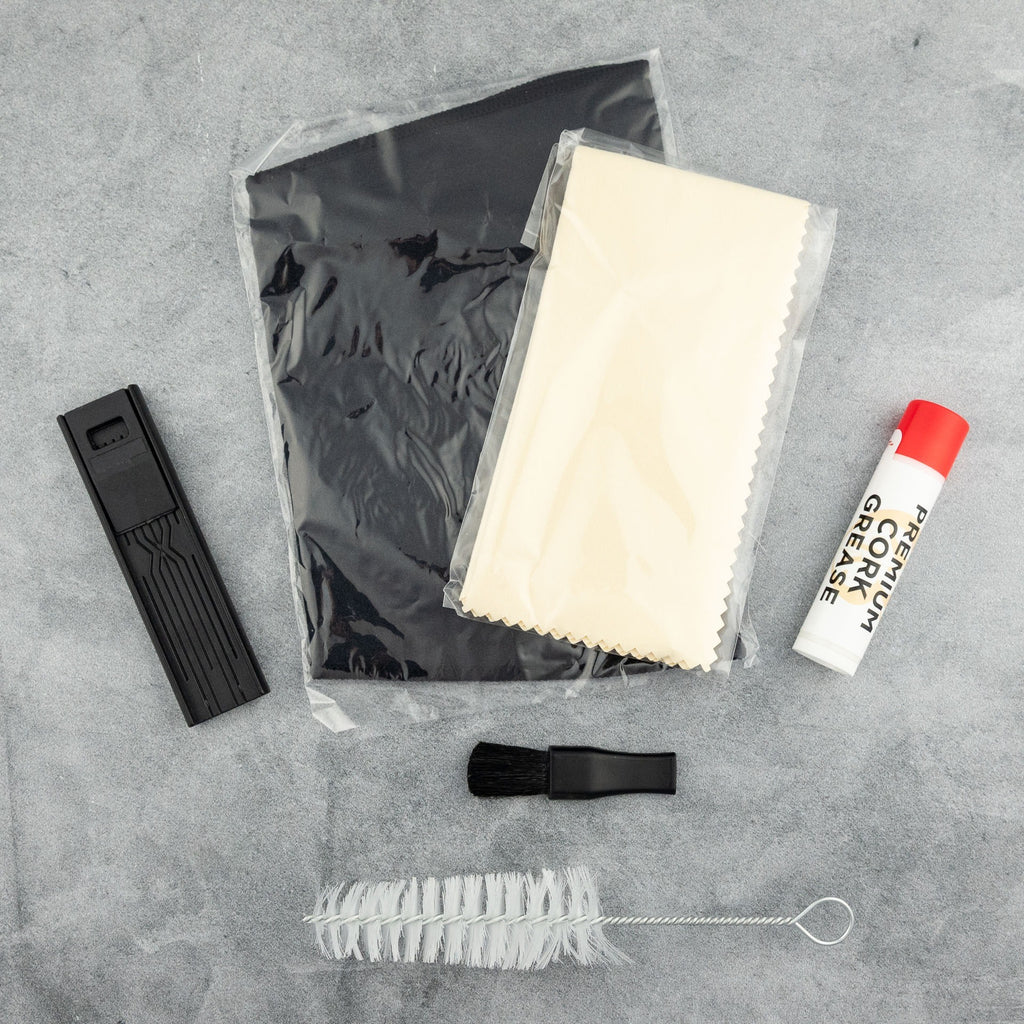 Blessing Clarinet Care Kit / Folding Music Stand Bundle
